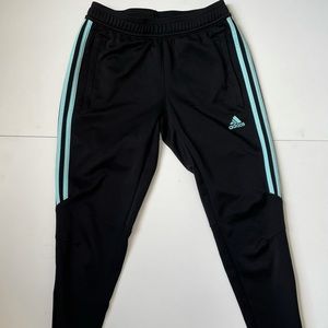 adidas pants (teal stripes)